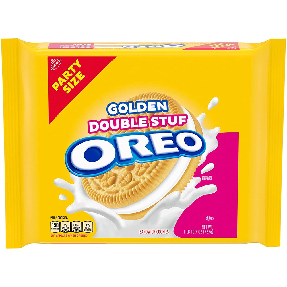 Oreo Golden Double Stuff Party 26.7oz