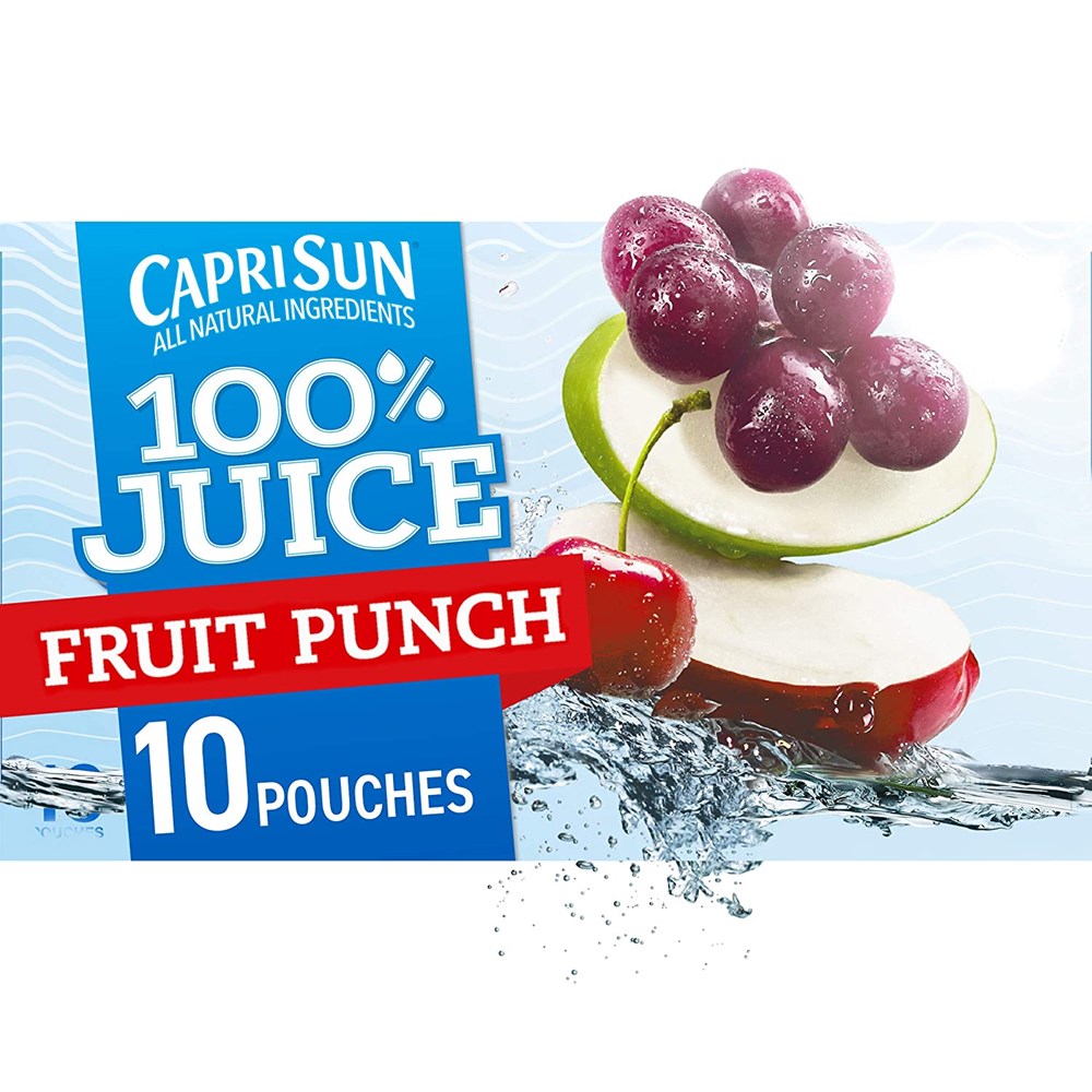Capri Sun Fruit Punch 10 Pack