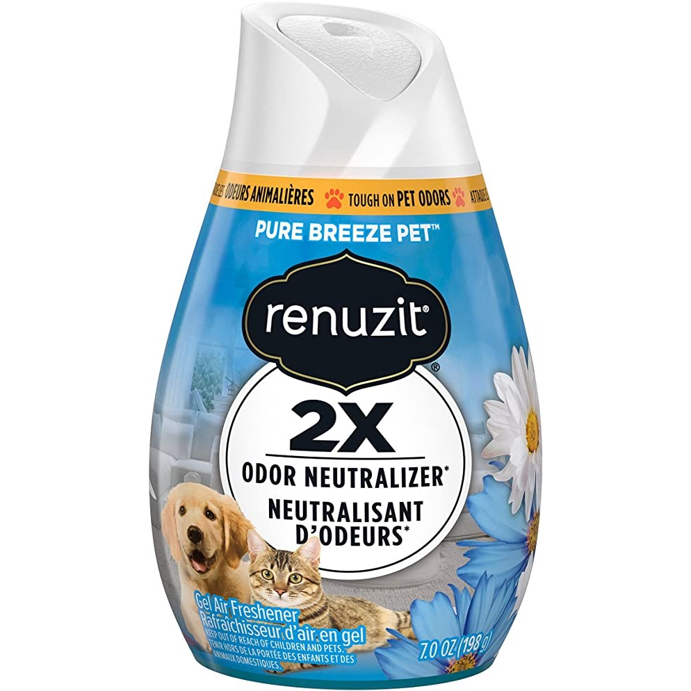 Renuzit Pure Pet Breeze Gel Air Freshener 7oz