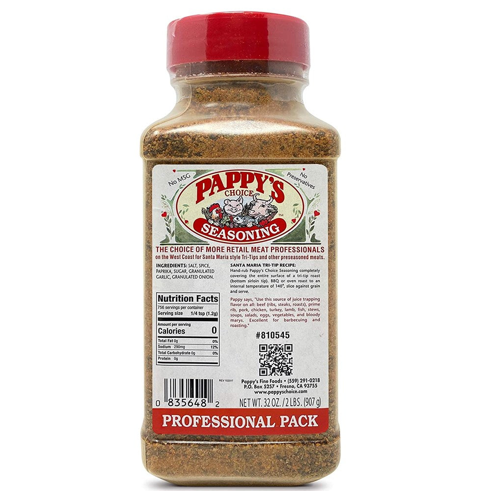 Pappy's Choice Seasoning 32oz