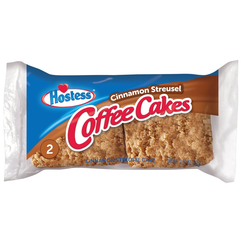 Hostess Cinnamon Streusel Coffee Cakes 2 Pack