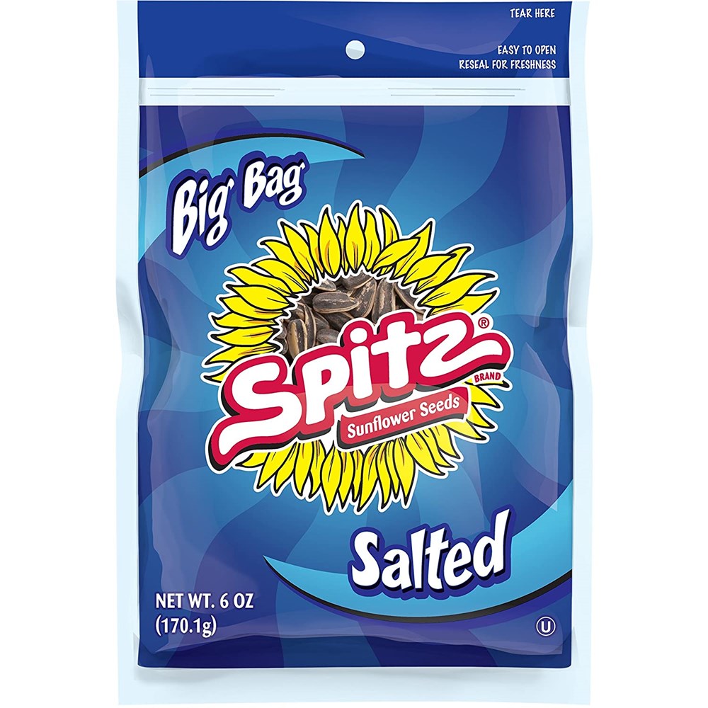 Spitz Salted Sunflower Seeds 6oz