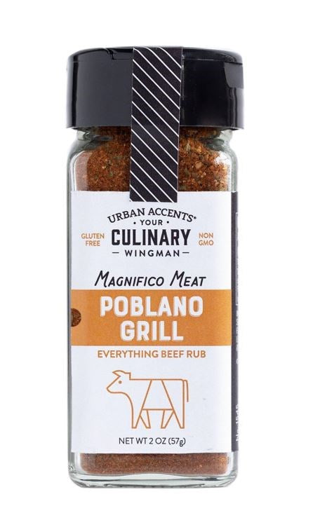 Urban Accents Poblano Grill Everything Beef Rub 2oz