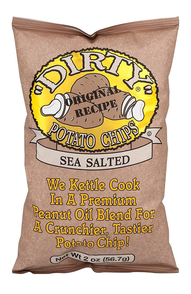 Dirty Sea Salt Poato Chips 2oz