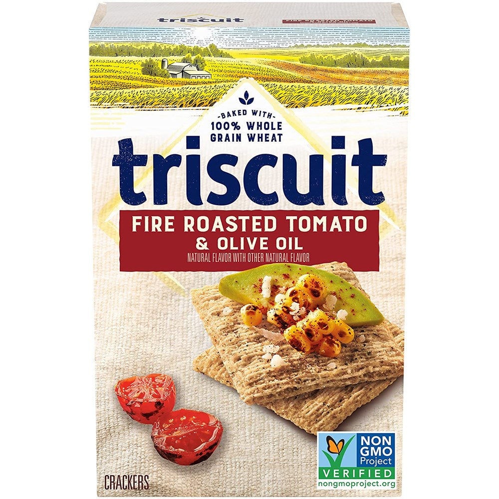 Triscuit Fire Roasted Tomato & Olive Oil Crackers 8.5oz