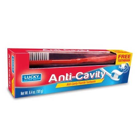 Anti-Cavity Fluoride Toothpaste 6.4oz