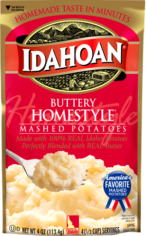 Idahoan Buttery Homestyle Mashed Potatoes 4oz
