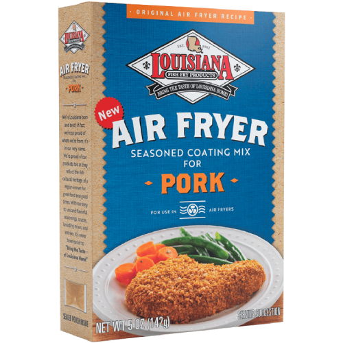 Louisiana Air Fryer Seasoned Pork Coating Mix 5oz