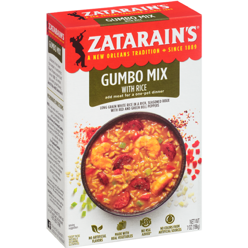 Zatarain's Gumbo Mix with Rice 7oz