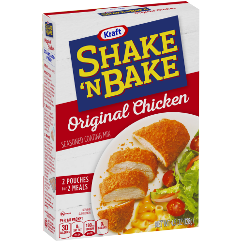 Shake 'n Bake Original Chicken Seasoned Coating Mix Box 4.5oz
