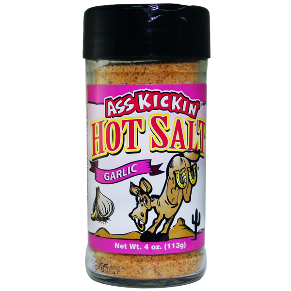 Ass Kickin' Garlic Hot Salt 4oz