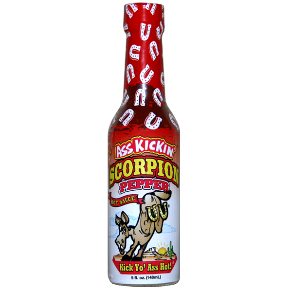 Ass Kickin' Scorpion Pepper Hot Sauce 5oz
