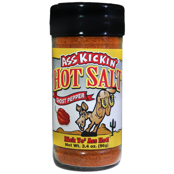 Ass Kickin' Ghost Pepper Hot Salt 3.4oz