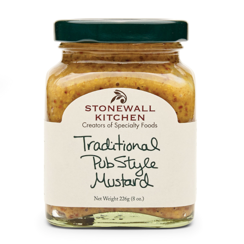 Stonewall Kitchen Traditional Pub Style Mustard 8oz (BEST BY: JUNE 2023)