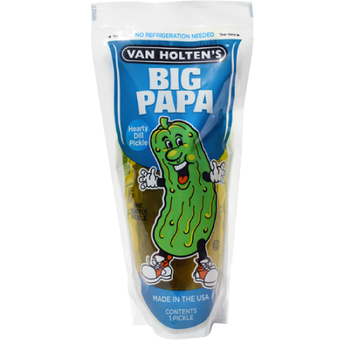 Van Holten's Big Papa Pickle in a Pouch