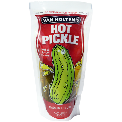 Van Holten's Hot Pickle in a Pouch Jumbo