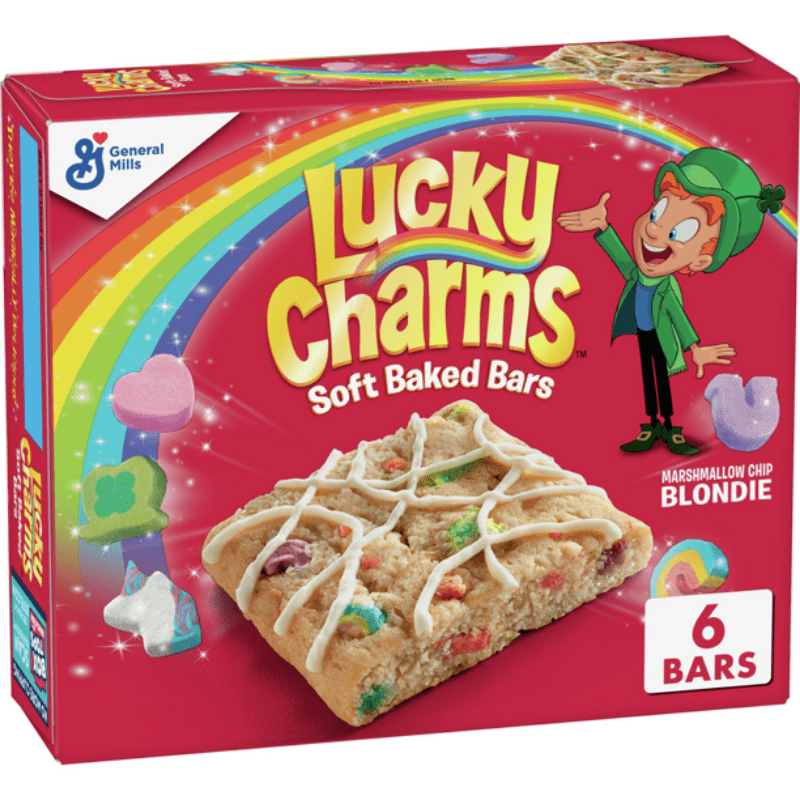 Lucky Charms Blondie Bars 6 Pack 1oz