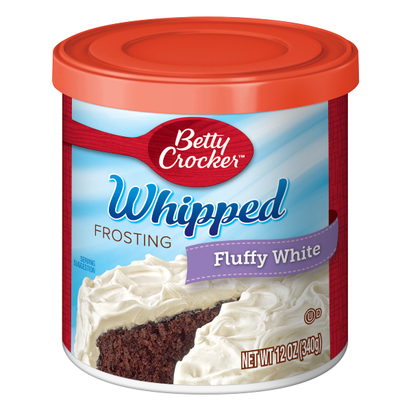Betty Crocker Whipped Fluffy White Frosting 12oz