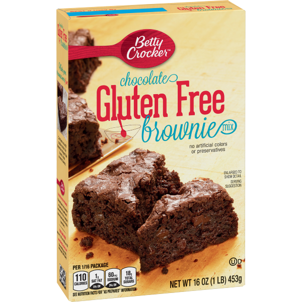 Betty Crocker Gluten Free Chocolate Brownie Mix 16oz