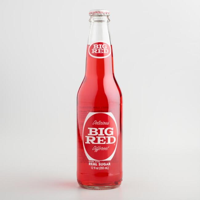 Big Red Soda Bottle 12oz USAFoods