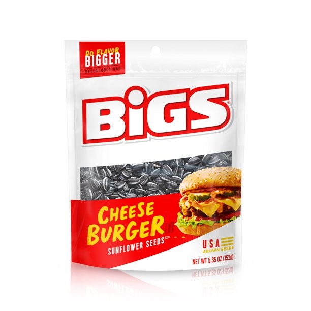 Bigs Cheese Burger Sunflower Seeds 5.35oz