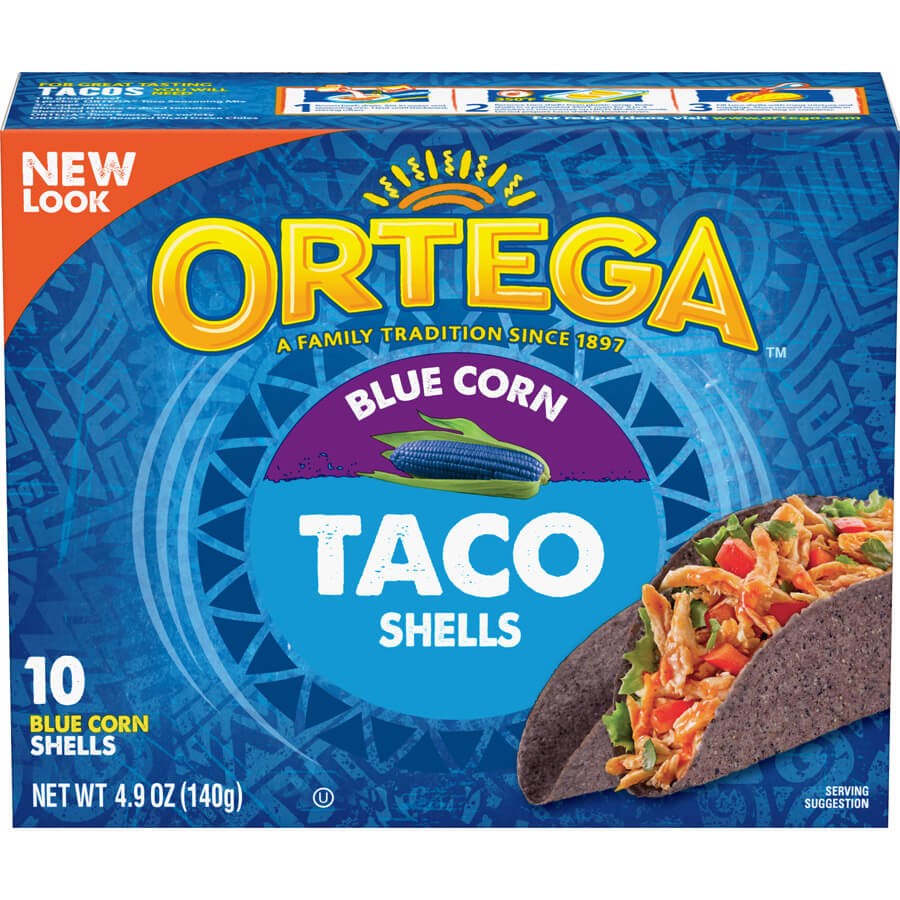 Ortega Blue Corn Taco Shells 12ct
