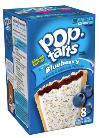 Pop Tarts Frosted Blueberry 8 Pack