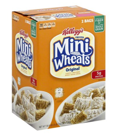 Frosted Mini Wheats Cereal Bulk 55oz – USAFoods - Main Image