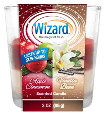Wizard Apple Cinnamon & Vanilla Bean Candle 3.0oz
