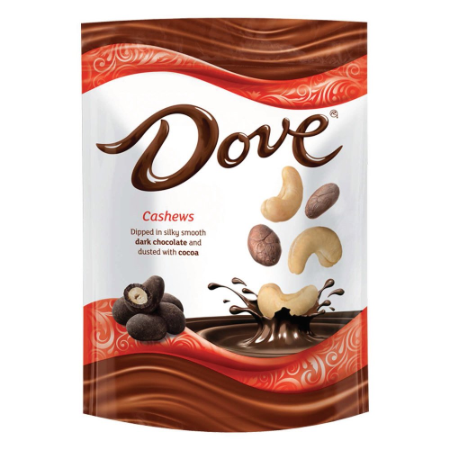 Dove Dark Chocolate Cashews 5.5oz