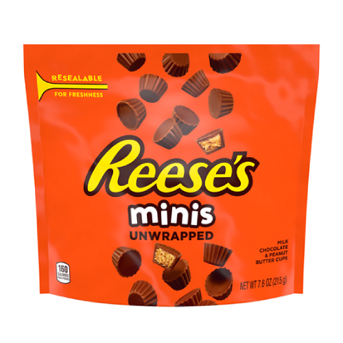 Reese's Peanut Butter Cup Unwrapped Minis 7.6 oz