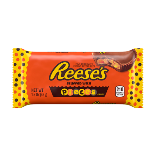 Reese's Pieces Peanut Butter Cup King Size Packet 2.8oz