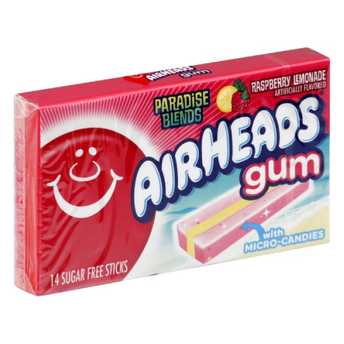 Airheads Gum Raspberry Lemonade 14pc