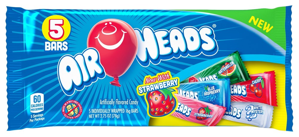 Airheads 5 Bars 2.75oz