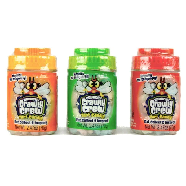 Kidsmania Crunchy Crawly Crew Tart Candy 2.47oz (BEST BY: MARCH 25)