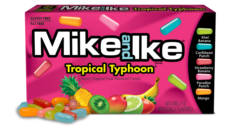 Mike & Ike Tropical Typhoon 5oz (BEST BY: AUGUST 2024)