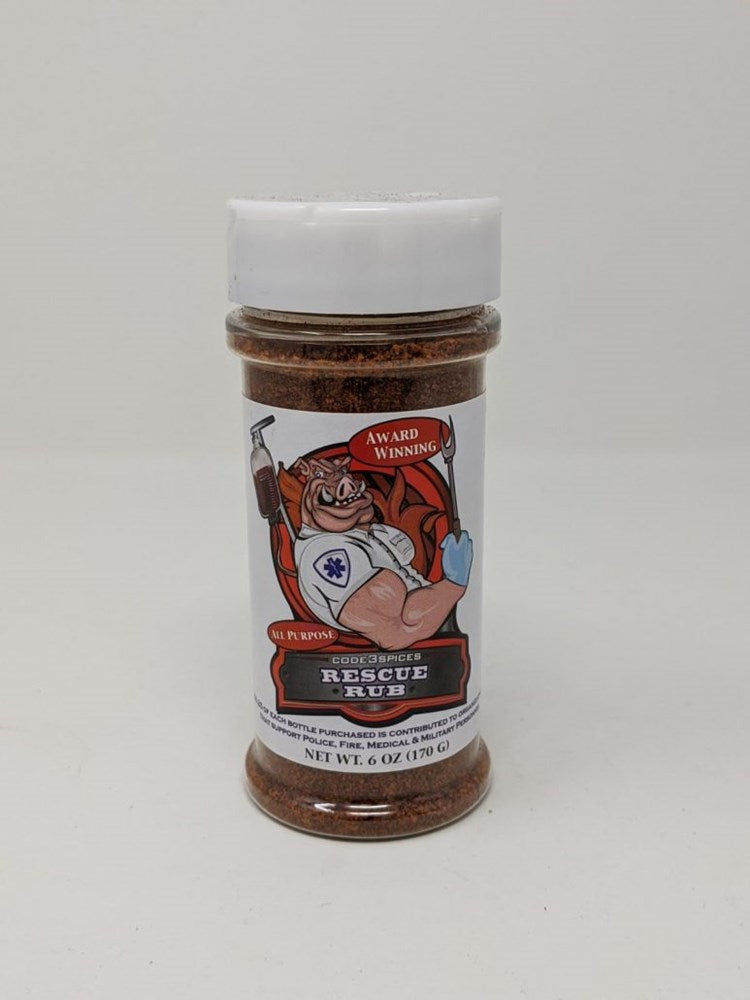 Code Three Spices Rescue Rub 170g