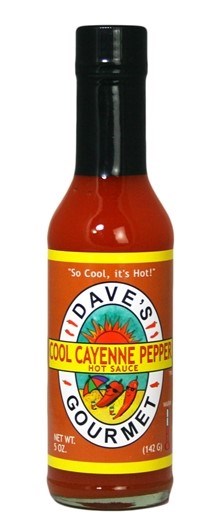 Dave's Gourmet Cool Cayenne Hot Sauce 5oz