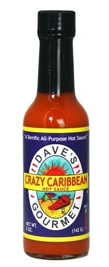 Dave's Gourmet Crazy Caribbean Hot Sauce 5oz