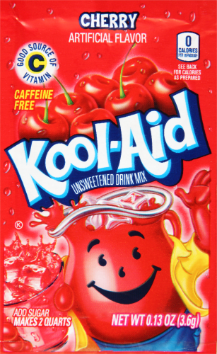Kool Aid Cherry Unsweetened Drink Mix 0.13oz