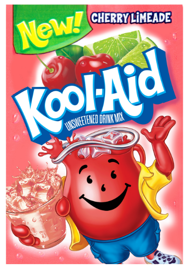 Kool Aid Cherry Limeade Unsweetened Drink Mix 0.16oz