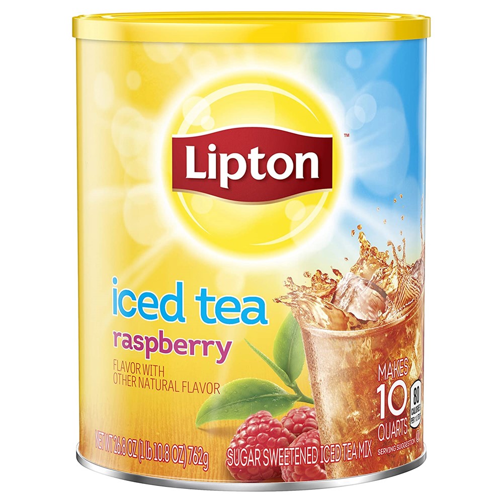 Lipton Raspberry Iced Tea Mix 10qt