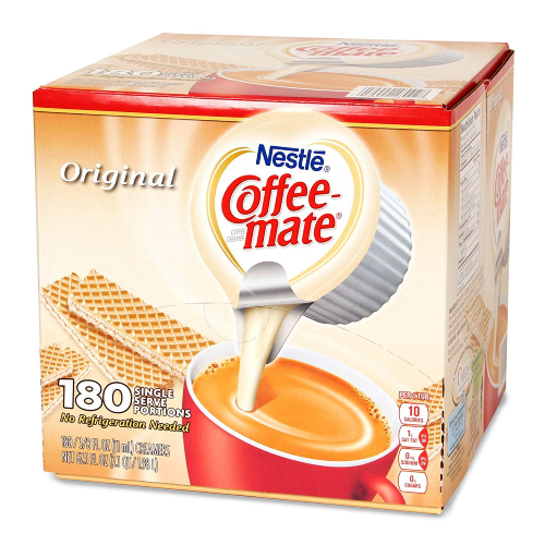 Coffee-Mate Original Liquid Creamer Singles 180ct (BEST BY: JAN 2026)