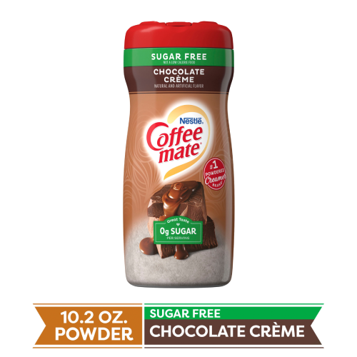 Coffee-Mate Sugar Free Chocolate Creme Powdered Creamer 10.2oz
