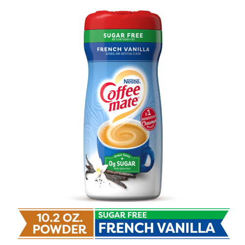 Coffee-Mate Sugar Free French Vanilla Powdered Creamer 10.2oz