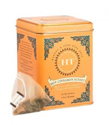 Harney & Sons Hot Cinnamon Sunset Vintage Tin 20ct