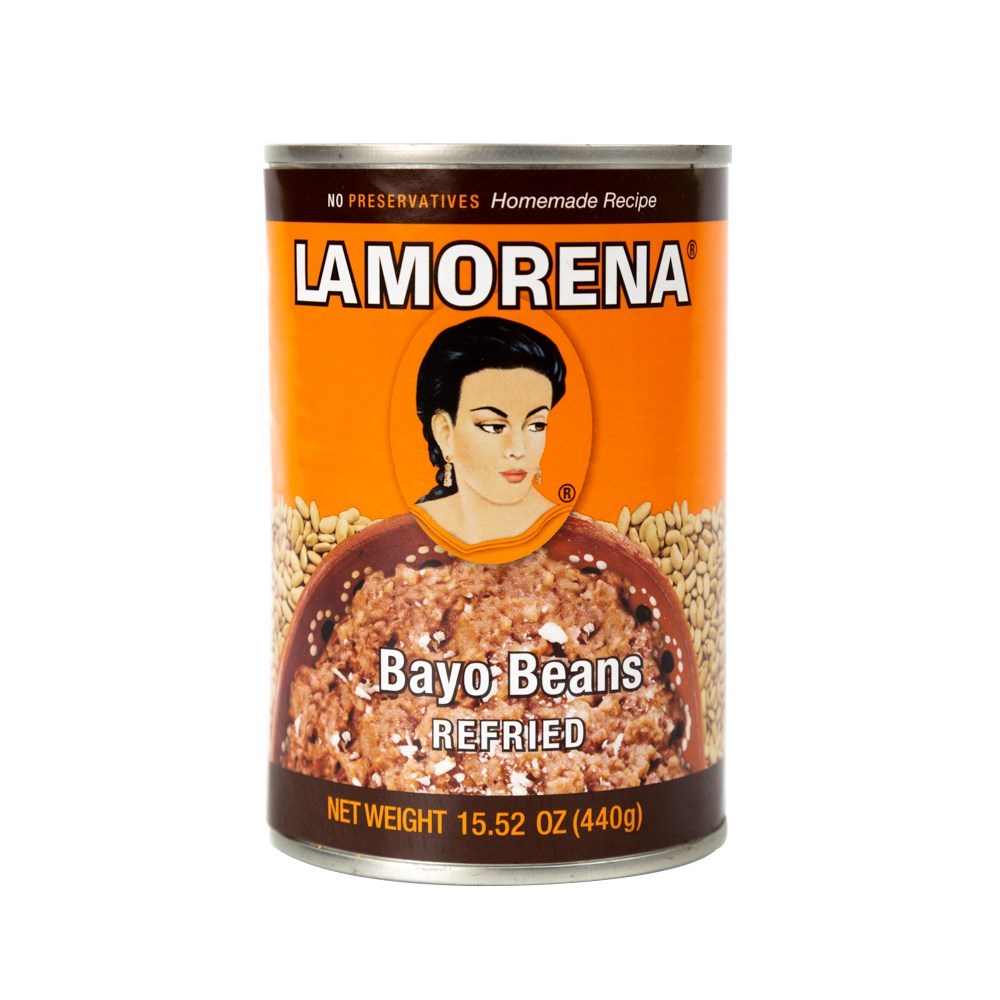 La Morena Refried Bayo Beans 15.52oz