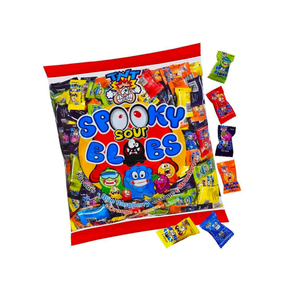 HalloweenTNT Spooky Sours Blobs 500G (BEST BY: MAY 25)
