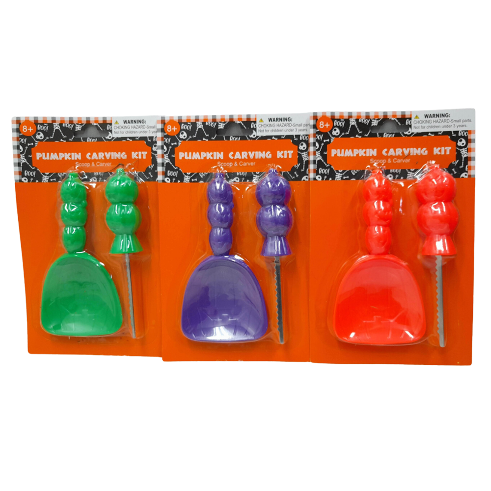 Pumpkin Carving Kit Scoop & Carver