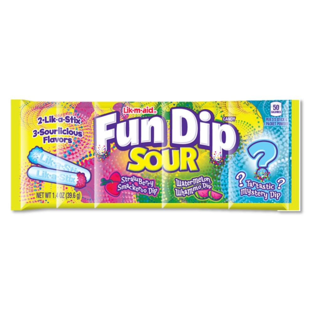 Lik-m-aid Fun Dip Sour 1.4oz